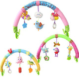 Newborn Stroller Car Clip Rattle Toy