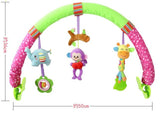 Newborn Stroller Car Clip Rattle Toy